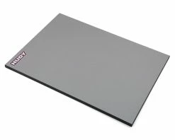 Hudy 1/10 & 1/12 On-Road Flat Set-Up Board (Lightweight) (Silver Grey) (292x425m)