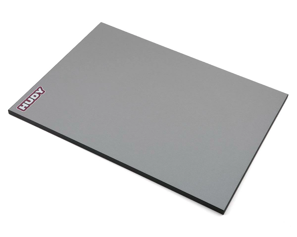 Hudy 1/10 & 1/12 On-Road Flat Set-Up Board (Lightweight) (Silver Grey) (292x425m) 1 Hudy 1/10 & 1/12 On-Road Flat Set-Up Board (Lightweight) (Silver Grey) (292x425m)