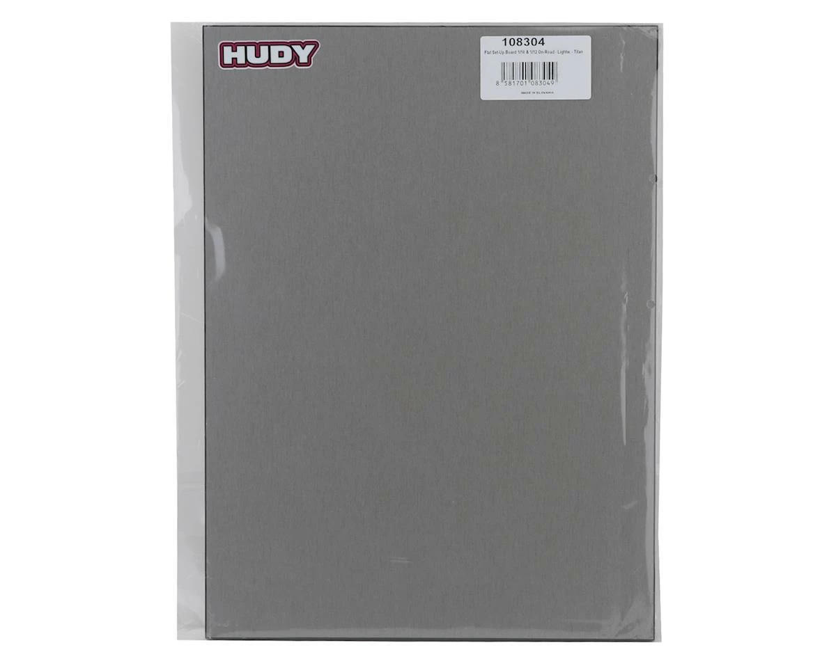 Hudy 1/10 & 1/12 On-Road Flat Set-Up Board (Lightweight) (Titan) (292x425mm) 2 Hudy 1/10 & 1/12 On-Road Flat Set-Up Board (Lightweight) (Titan) (292x425mm) - Image 2
