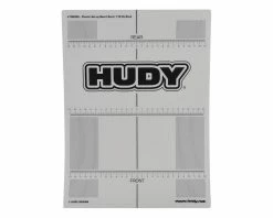 Hudy 1/10 Touring Car Plastic Touring Car Set-Up Board Decal (282x386mm)