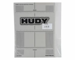 Alternative view of Hudy 1/10 Touring Car Plastic Touring Car Set-Up Board Decal (282x386mm)