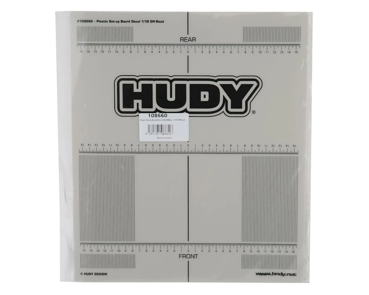 Hudy 1/10 Off-Road Plastic Set-Up Board Decal (331x386mm) 2 Hudy 1/10 Off-Road Plastic Set-Up Board Decal (331x386mm) - Image 2