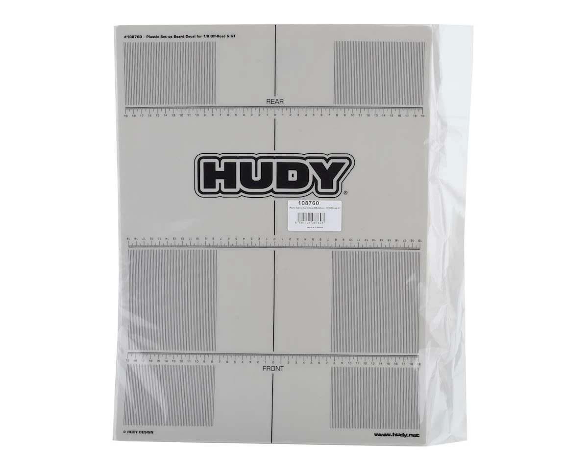 Hudy 1/8 Off-Road & GT Plastic Set-Up Board Decal (399x545mm) 2 Hudy 1/8 Off-Road & GT Plastic Set-Up Board Decal (399x545mm) - Image 2
