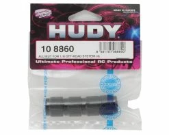 Alternative view of Hudy Aluminum Set-Up Station Wheel Nut (1/8 Off-Road) (4)