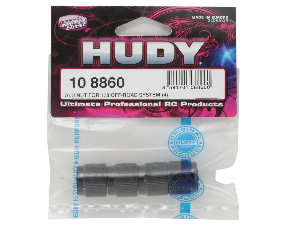 Hudy Aluminum Set-Up Station Wheel Nut (1/8 Off-Road) (4) 2 Hudy Aluminum Set-Up Station Wheel Nut (1/8 Off-Road) (4) - Image 2