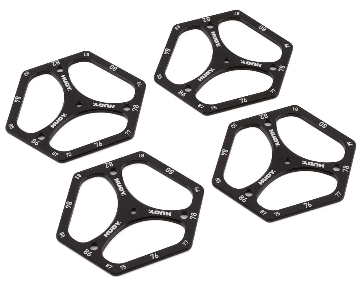 Hudy 1/10 Off-Road Aluminum Set-Up Wheels (4) 1 Hudy 1/10 Off-Road Aluminum Set-Up Wheels (4)
