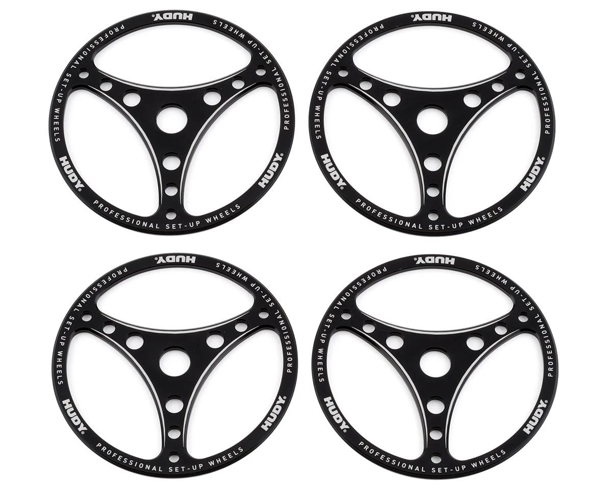 Hudy 1/8 GT Aluminum Set-Up Wheels (4) 1 Hudy 1/8 GT Aluminum Set-Up Wheels (4)