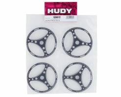 Alternative view of Hudy 1/8 GT Aluminum Set-Up Wheels (4)