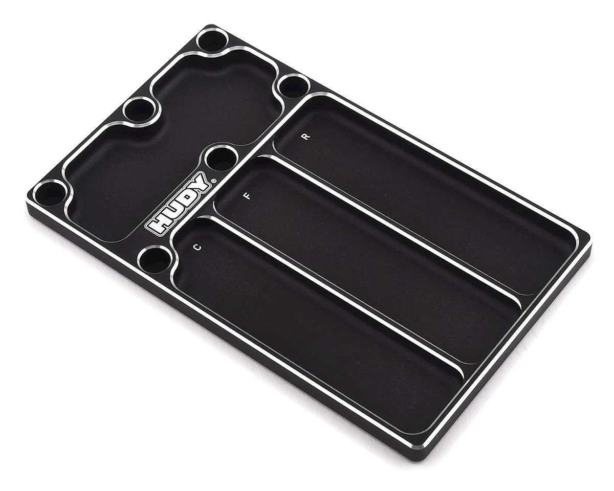Hudy Aluminum 1/10 Off-Road Differential Assembly Tray 1 Hudy Aluminum 1/10 Off-Road Differential Assembly Tray