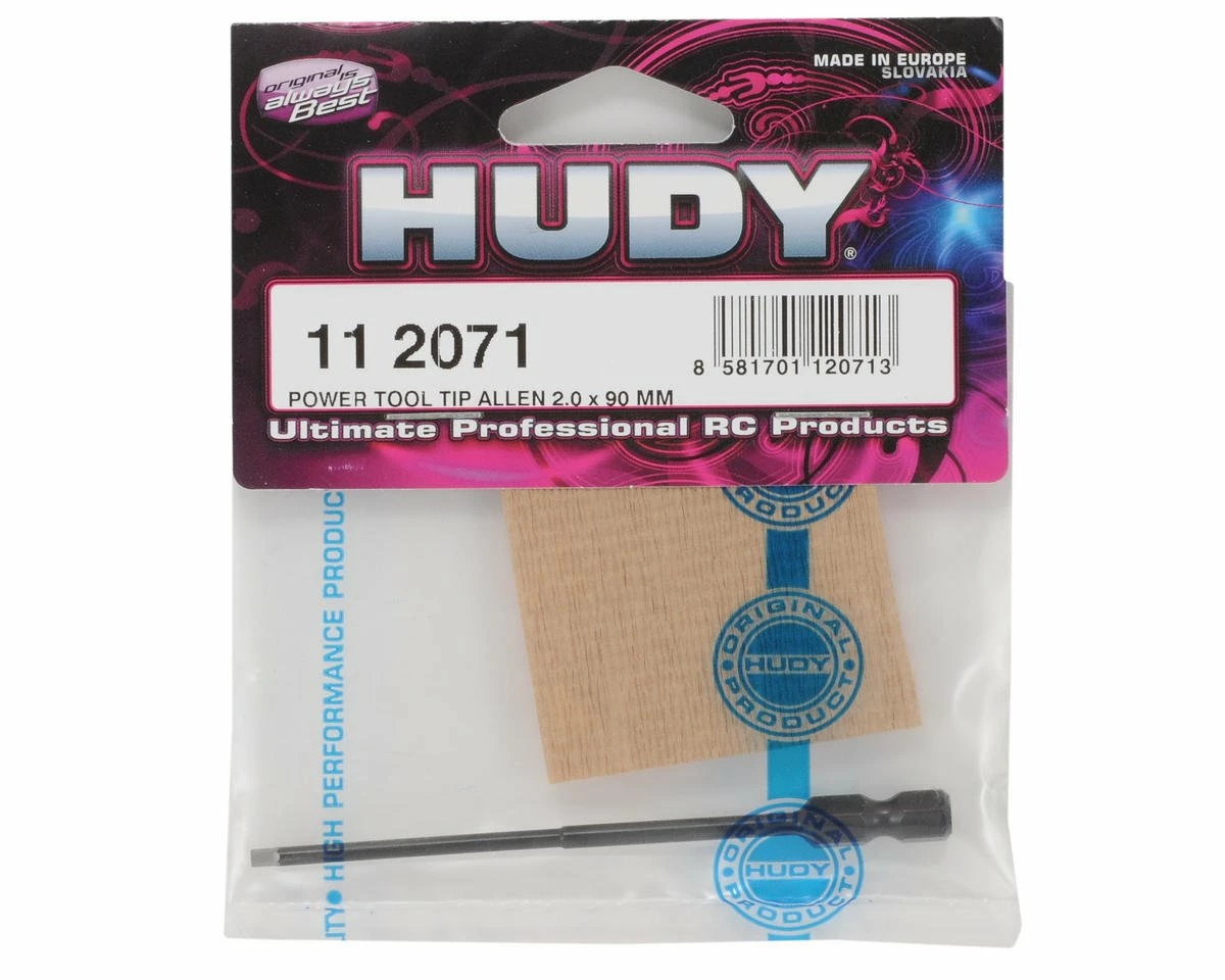 Hudy Power Tool Metric Allen Wrench (2.0 X 90mm) 2 Hudy Power Tool Metric Allen Wrench (2.0 X 90mm) - Image 2