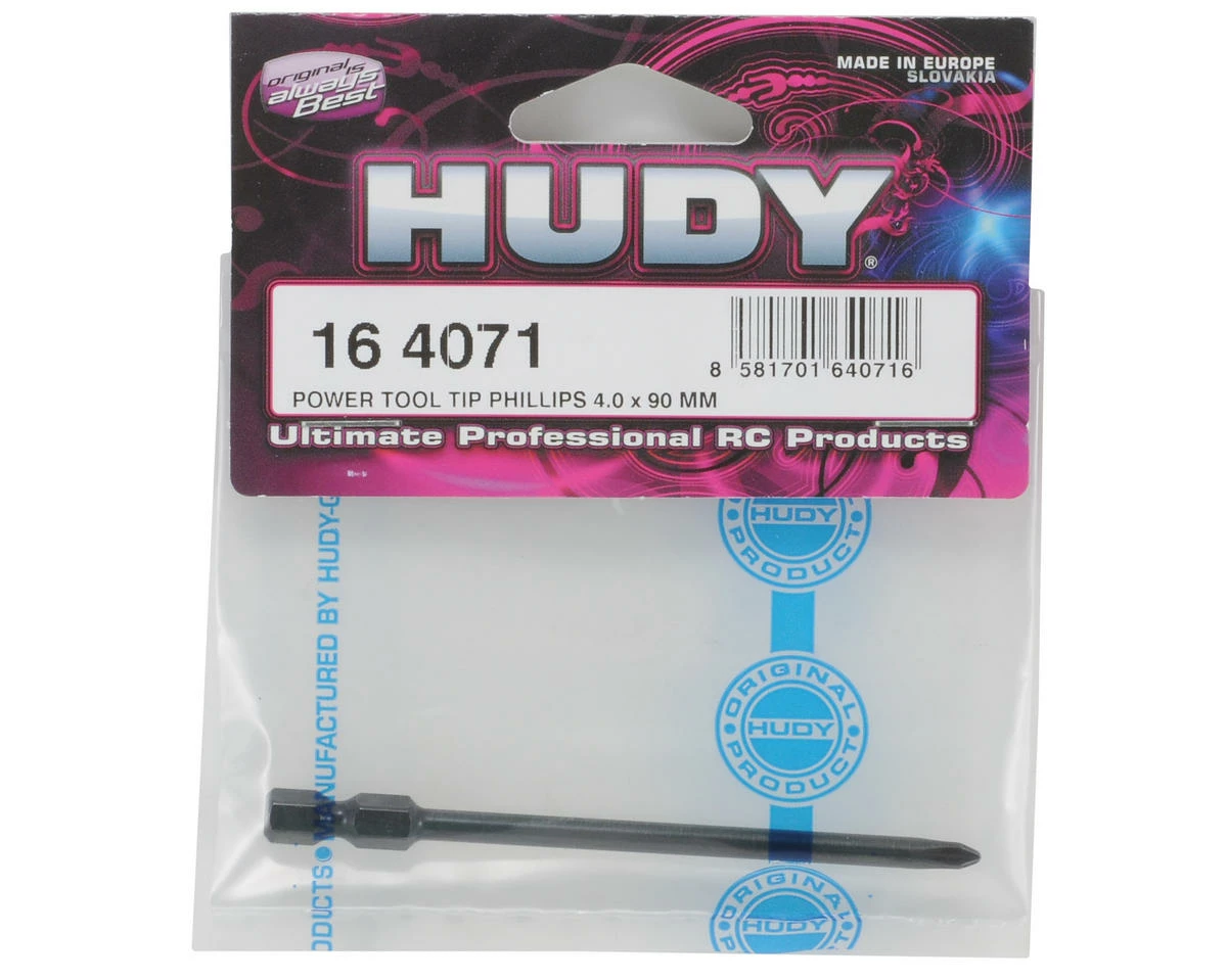 Hudy Power Tool Phillips Screwdriver Tip (4.0 X 90mm) 2 Hudy Power Tool Phillips Screwdriver Tip (4.0 X 90mm) - Image 2