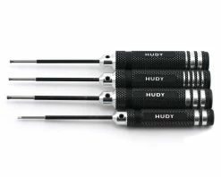 Hudy Metric/Standard Ball Hex Driver Set (4)