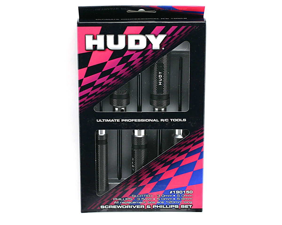 Hudy Screwdriver & Phillips Set (5) 2 Hudy Screwdriver & Phillips Set (5) - Image 2