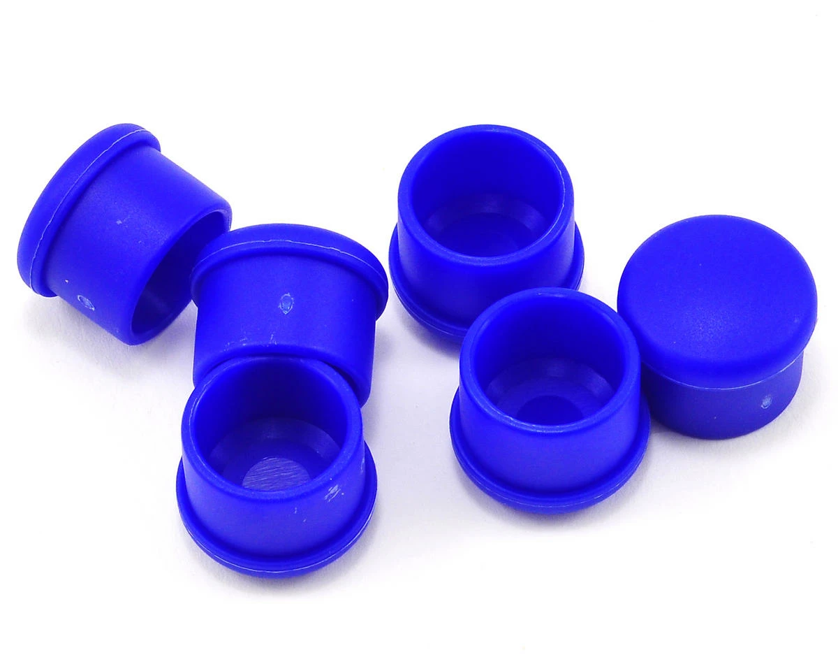 Hudy 18mm Plastic V2 Handle Cap Set (Blue) (6) 1 Hudy 18mm Plastic V2 Handle Cap Set (Blue) (6)