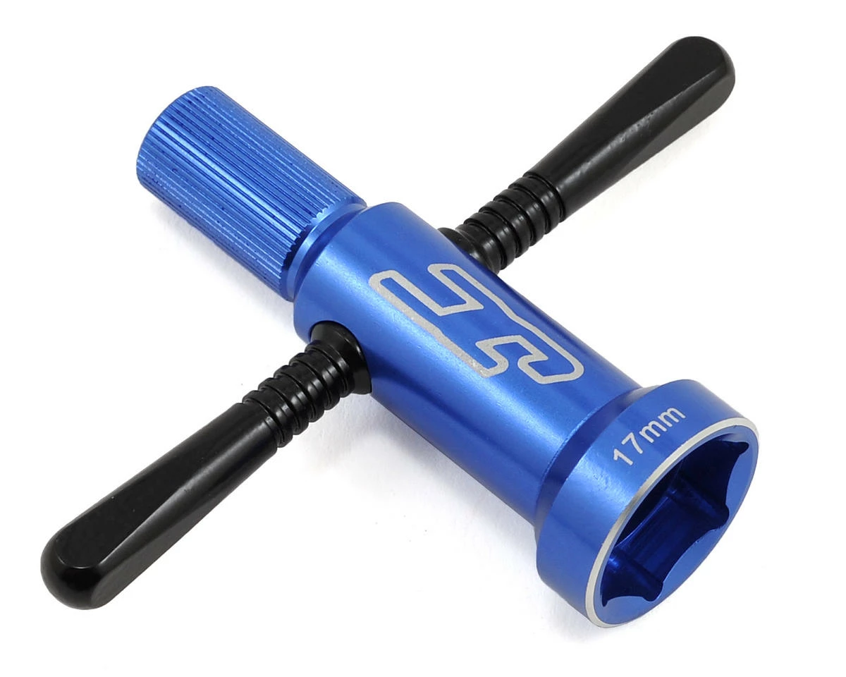 JCONCEPTS 17mm Fin Quick-Spin Wrench (Blue) 1 JCONCEPTS 17mm Fin Quick-Spin Wrench (Blue)