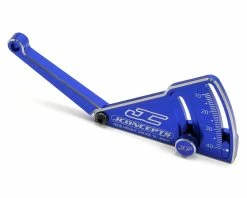 JCONCEPTS Aluminum Ride Height Gauge (10-40mm) (Blue)