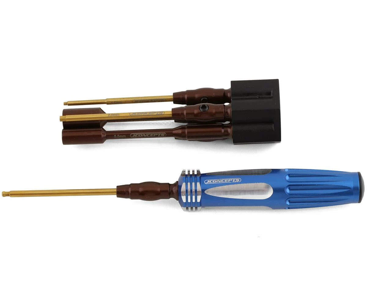 JCONCEPTS 1/4" Hex Driver Wrench Set W/Storage Base (7) 1 JCONCEPTS 1/4" Hex Driver Wrench Set W/Storage Base (7)