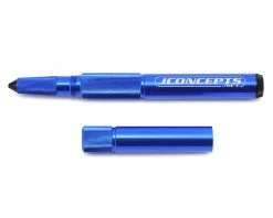 JCONCEPTS Precision Hobby Knife Handle W/Storage (Blue)