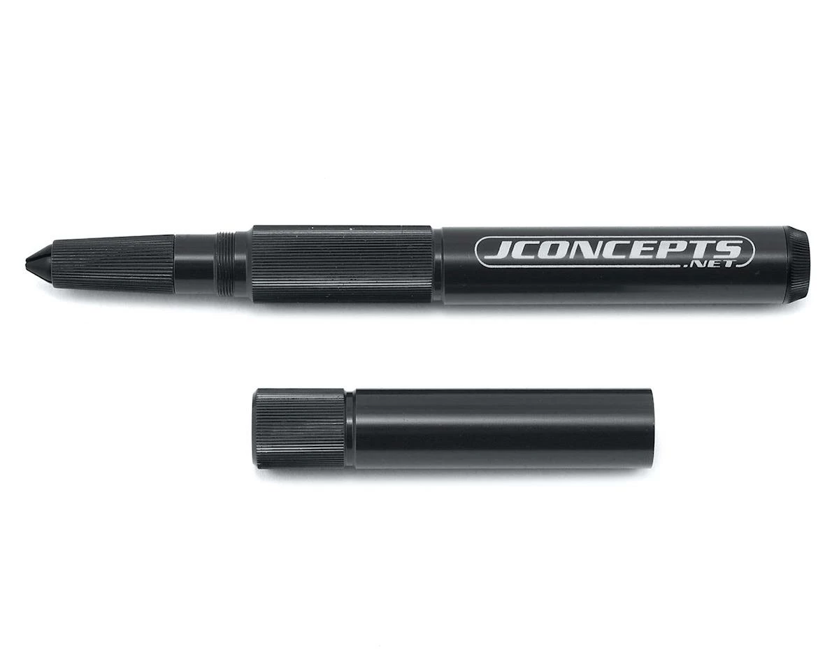 JCONCEPTS Precision Hobby Knife Handle W/Storage (Black) 1 JCONCEPTS Precision Hobby Knife Handle W/Storage (Black)