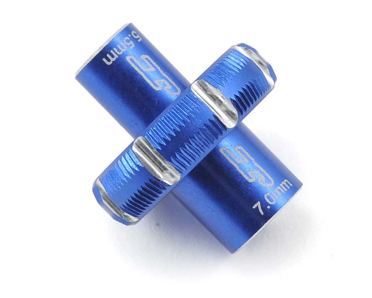 JCONCEPTS Combo Thumb Wrench (5.5mm/7.0mm) (Blue) 1 JCONCEPTS Combo Thumb Wrench (5.5mm/7.0mm) (Blue)