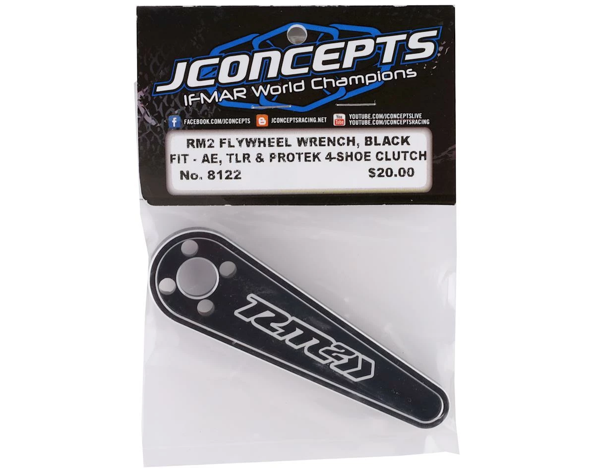 JCONCEPTS RM2 Flywheel Wrench (Black) 2 JCONCEPTS RM2 Flywheel Wrench (Black) - Image 2