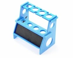 Kyosho Shock Absorber Holder W/Magnetic Strip (Blue)