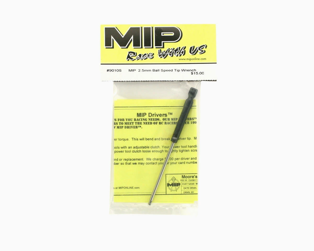 MIP Speed Tip Ball End Hex Wrench (2.5mm) 2 MIP Speed Tip Ball End Hex Wrench (2.5mm) - Image 2
