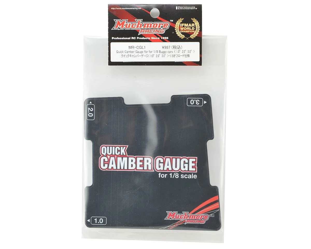 Muchmore Quick Camber Gauge (1.0, 2.0, 3.0) (1/8 Buggy) 2 Muchmore Quick Camber Gauge (1.0, 2.0, 3.0) (1/8 Buggy) - Image 2