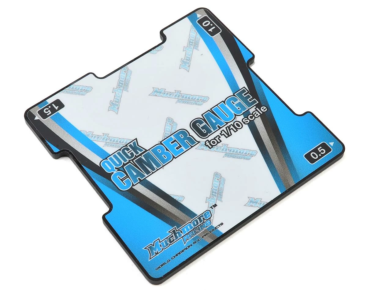 Muchmore Quick Camber Gauge (0.5, 1.0, 1.5) (1/10 Touring & Buggy) 1 Muchmore Quick Camber Gauge (0.5, 1.0, 1.5) (1/10 Touring & Buggy)