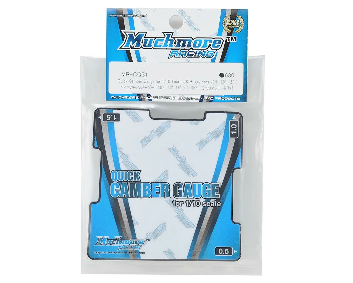 Muchmore Quick Camber Gauge (0.5, 1.0, 1.5) (1/10 Touring & Buggy) 2 Muchmore Quick Camber Gauge (0.5, 1.0, 1.5) (1/10 Touring & Buggy) - Image 2