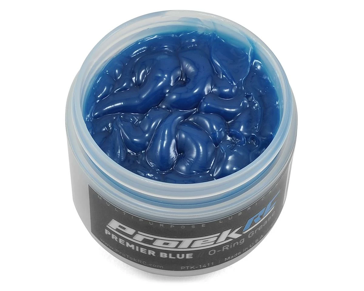 Protek RC "Premier Blue" O-Ring Grease And Multipurpose Lubricant (4oz) 1 Protek RC "Premier Blue" O-Ring Grease And Multipurpose Lubricant (4oz)