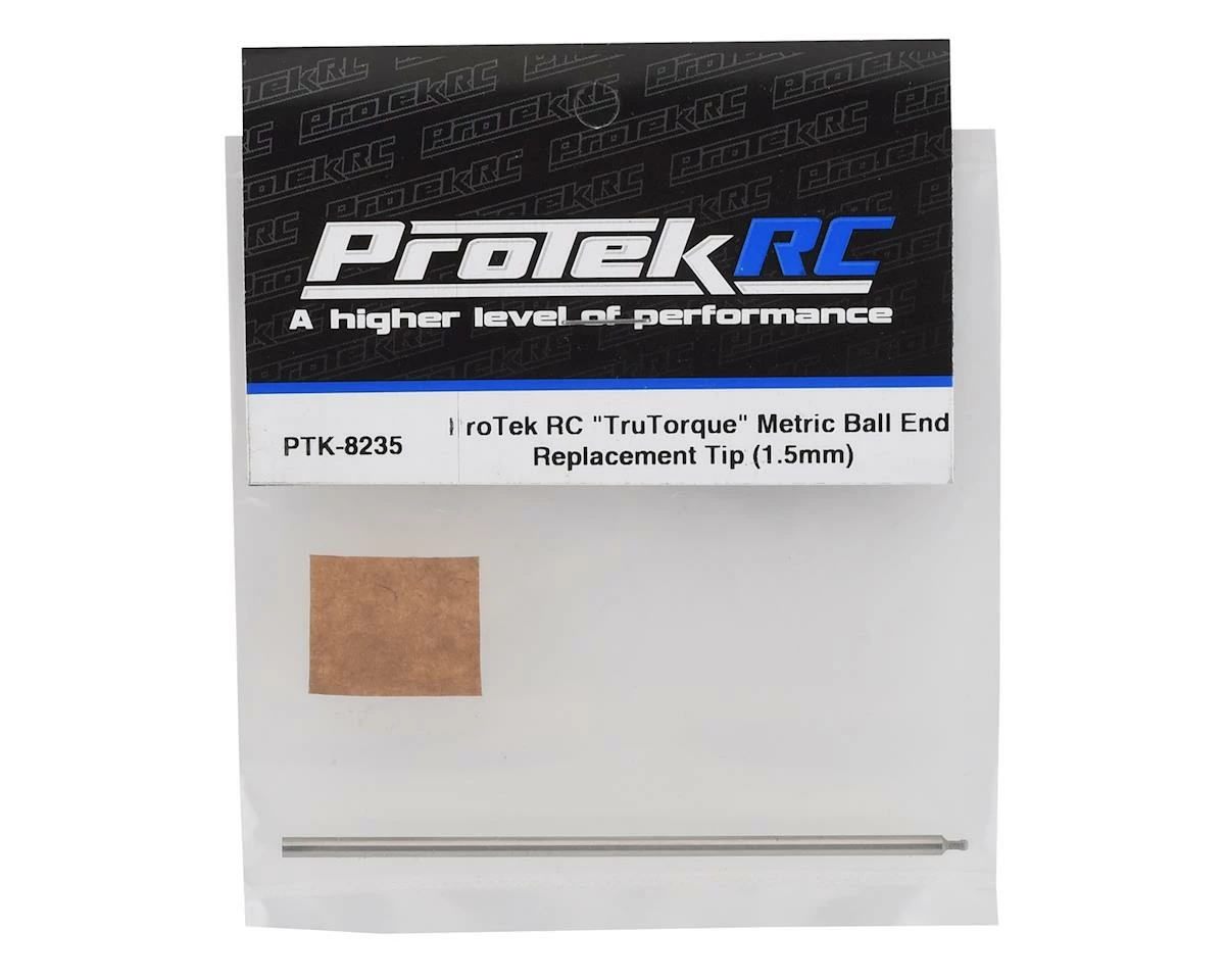 Protek RC "TruTorque" HSS Steel Metric Ball End Replacement Tip (1.5mm) 2 Protek RC "TruTorque" HSS Steel Metric Ball End Replacement Tip (1.5mm) - Image 2