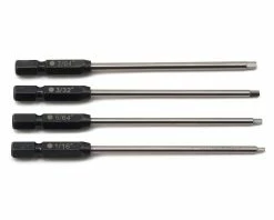 Protek RC UTorque Standard Power Tool Tip Set (4) (1/16", 5/64", 3/32", 7/64")