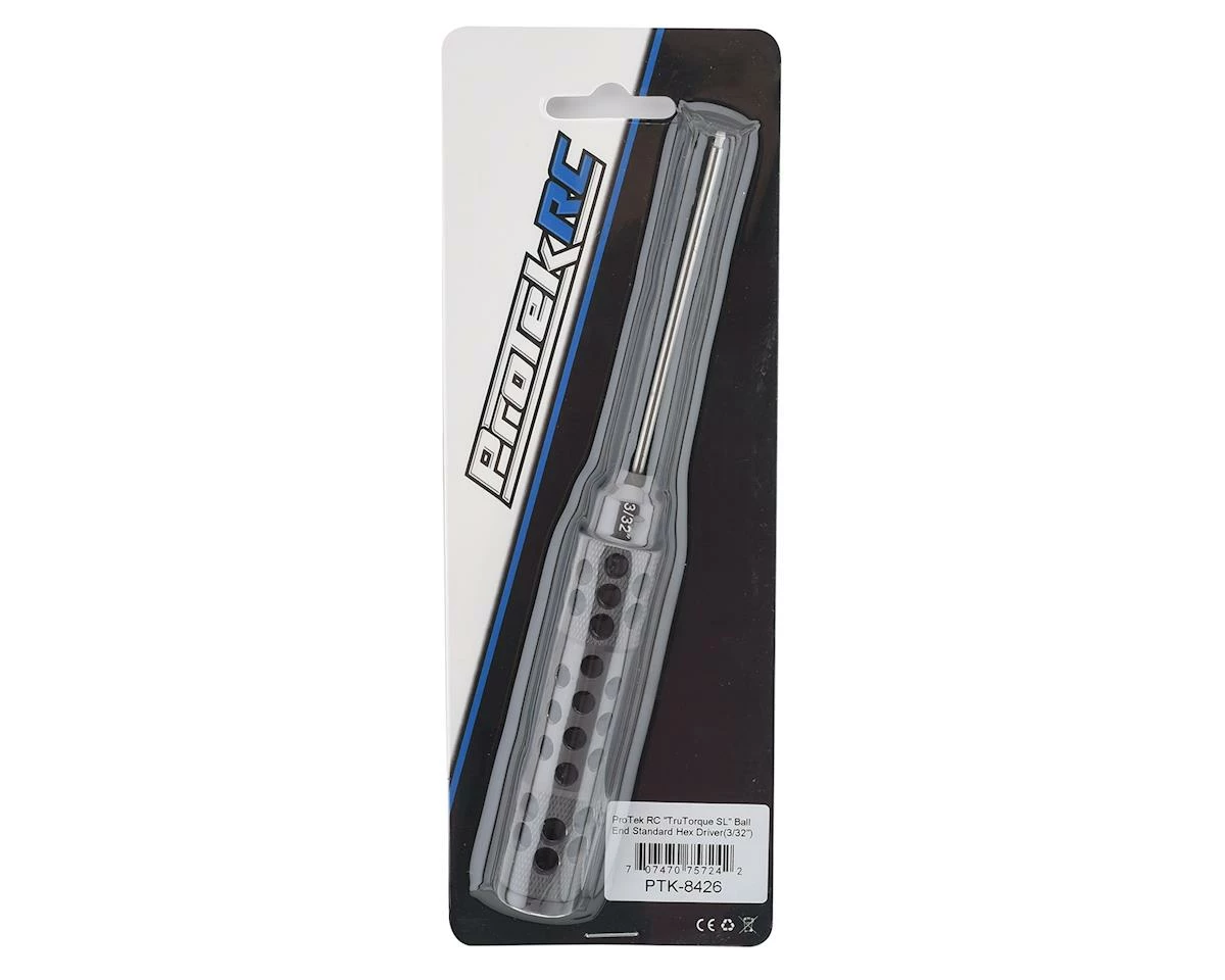 Protek RC "TruTorque SL" Ball End Standard Hex Driver (3/32") 2 Protek RC "TruTorque SL" Ball End Standard Hex Driver (3/32") - Image 2