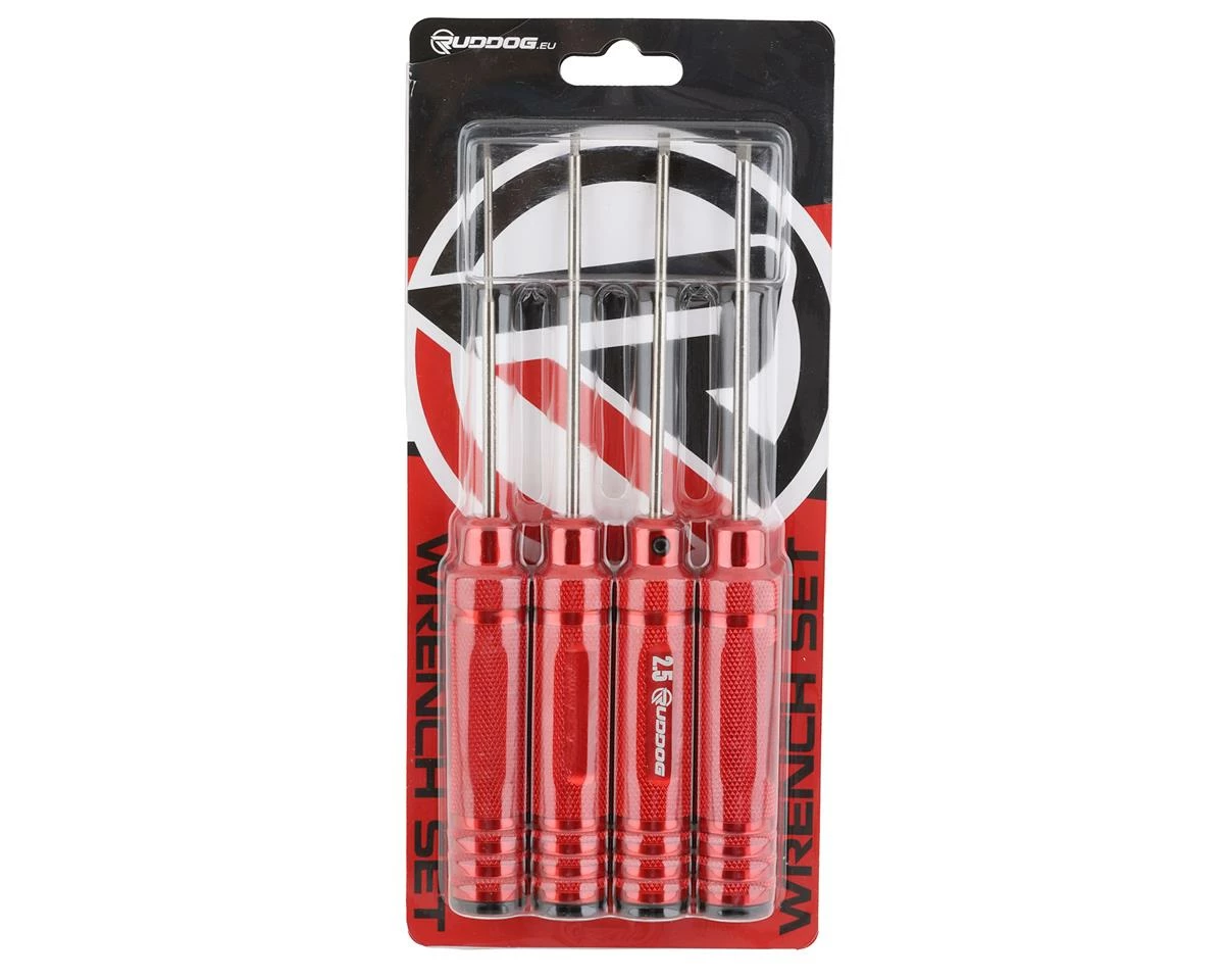 Ruddog Metric Hex Driver Set (1.5, 2.0, 2.5, 3.0mm) 2 Ruddog Metric Hex Driver Set (1.5, 2.0, 2.5, 3.0mm) - Image 2