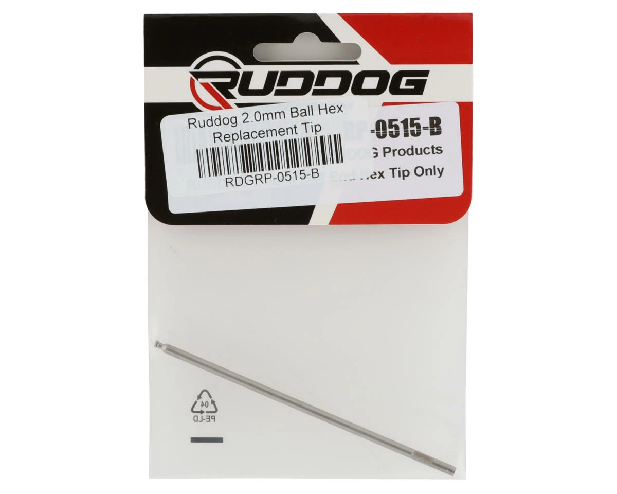 Ruddog Ball Hex Replacement Tip (2.0mm) 2 Ruddog Ball Hex Replacement Tip (2.0mm) - Image 2