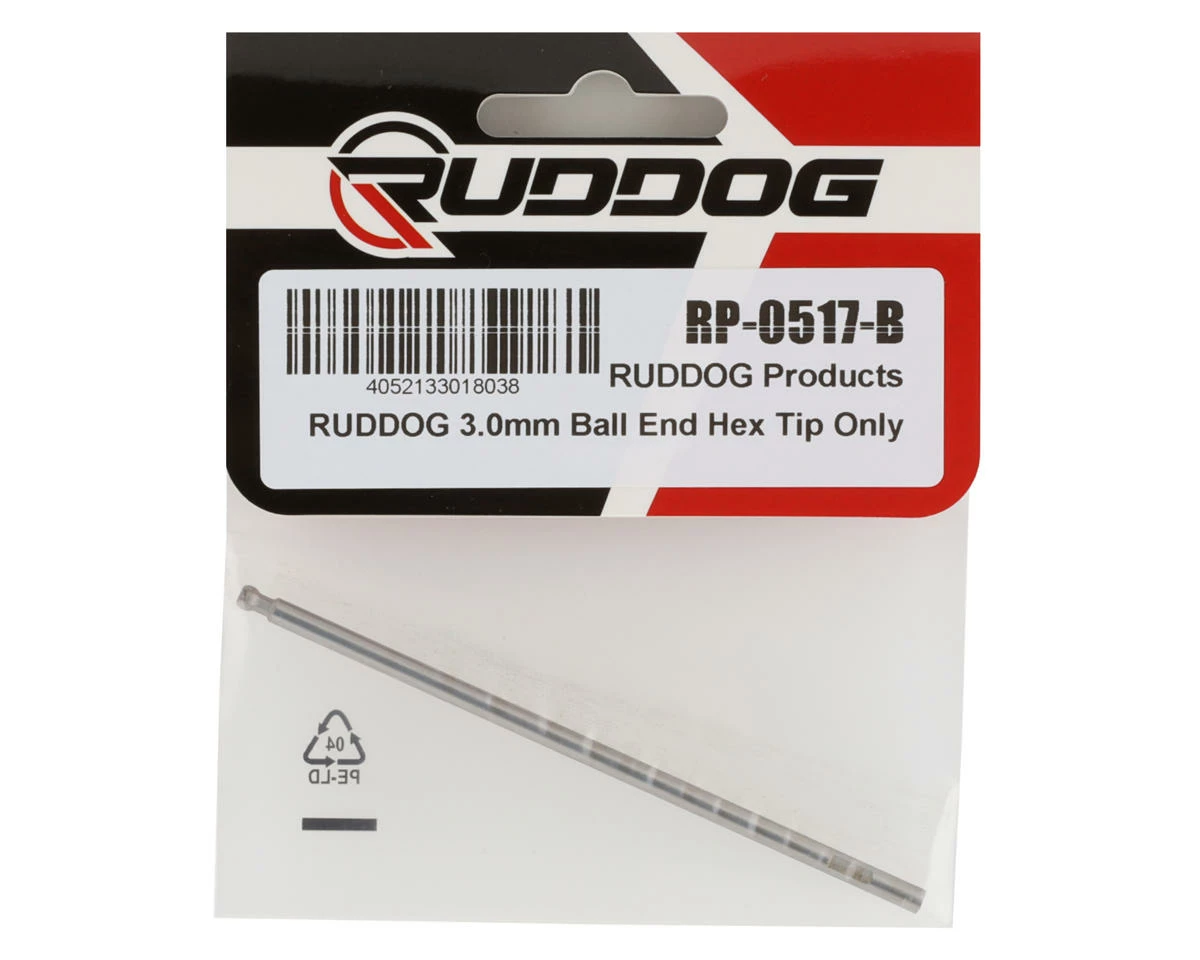 Ruddog Ball Hex Replacement Tip (3.0mm) 2 Ruddog Ball Hex Replacement Tip (3.0mm) - Image 2