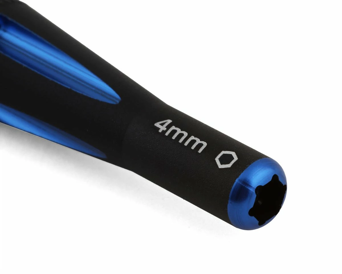 Samix SCX24 2-in-1 Hex Wrench/Nut Driver (Blue) (.050" Hex/4mm Nut) 2 Samix SCX24 2-in-1 Hex Wrench/Nut Driver (Blue) (.050" Hex/4mm Nut) - Image 2