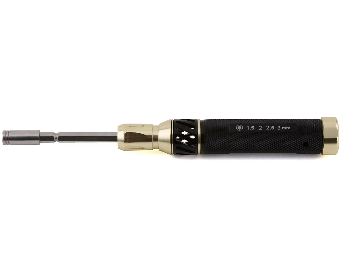 Scorpion High Performance Multi-Bit Metric Hex Driver (1.5, 2.0, 2.5, & 3.0mm) 1 Scorpion High Performance Multi-Bit Metric Hex Driver (1.5, 2.0, 2.5, & 3.0mm)