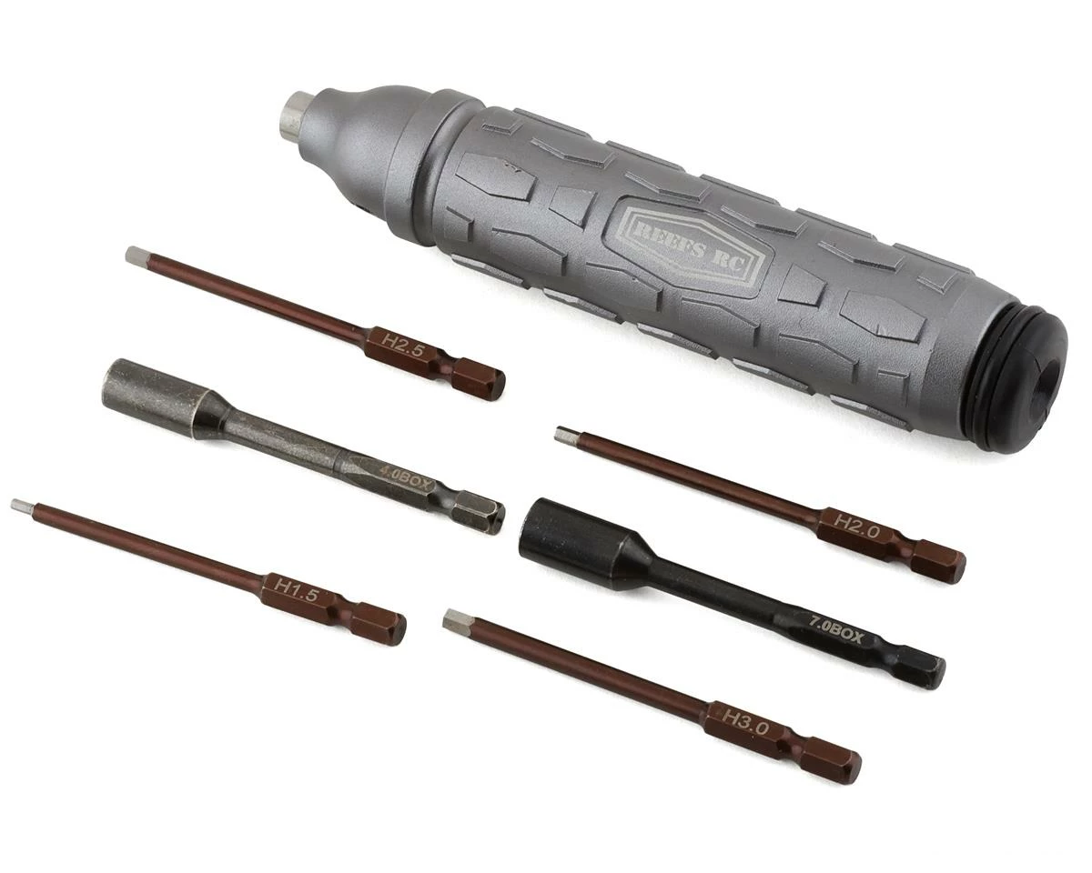 Reefs RC 6 Piece 5mm Drive Hex Screwdriver Multi Tool 1 Reefs RC 6 Piece 5mm Drive Hex Screwdriver Multi Tool
