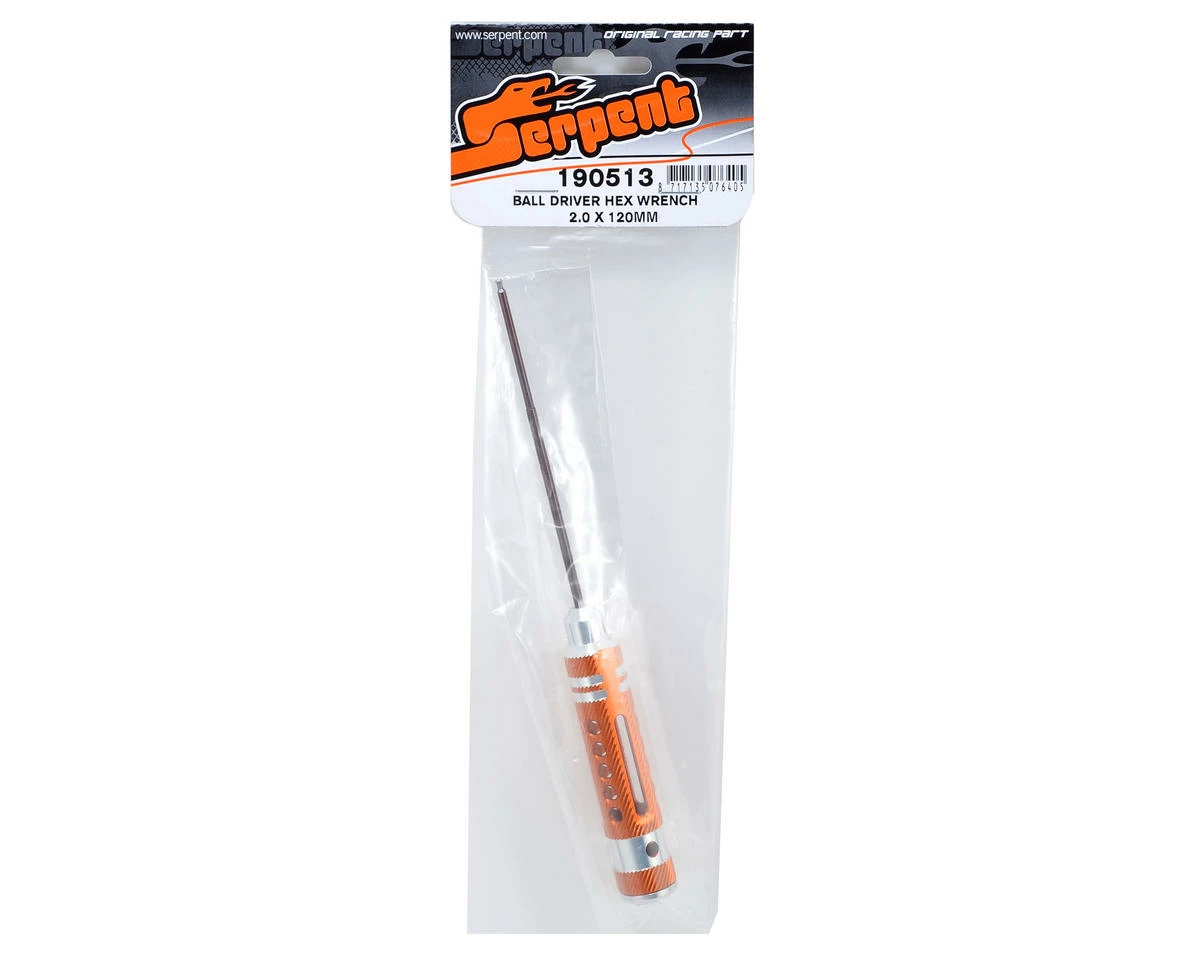 Serpent Ball Driver Hex Wrench (2.0x120mm) 2 Serpent Ball Driver Hex Wrench (2.0x120mm) - Image 2