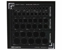 Tamiya Round Modeling Template (1-12.5mm)