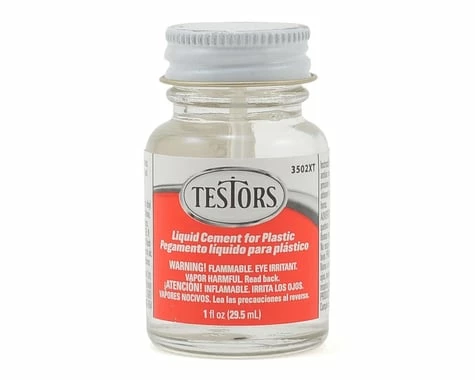 TESTORS Liquid Plastic Cement (1oz) 1 TESTORS Liquid Plastic Cement (1oz)