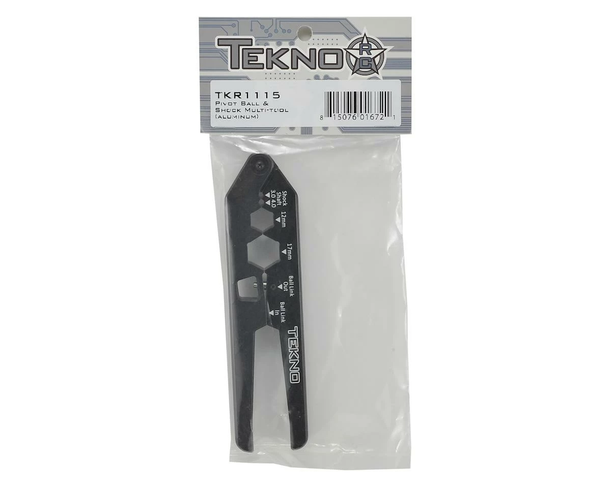 TEKNO RC Aluminum Pivot Ball & Shock Multi-Tool 2 TEKNO RC Aluminum Pivot Ball & Shock Multi-Tool - Image 2