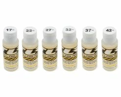 Team Losi Racing Silicone Shock Oil Six Pack (2oz) (17.5, 22.5, 27.5, 32.5, 37.5, 42.5wt)