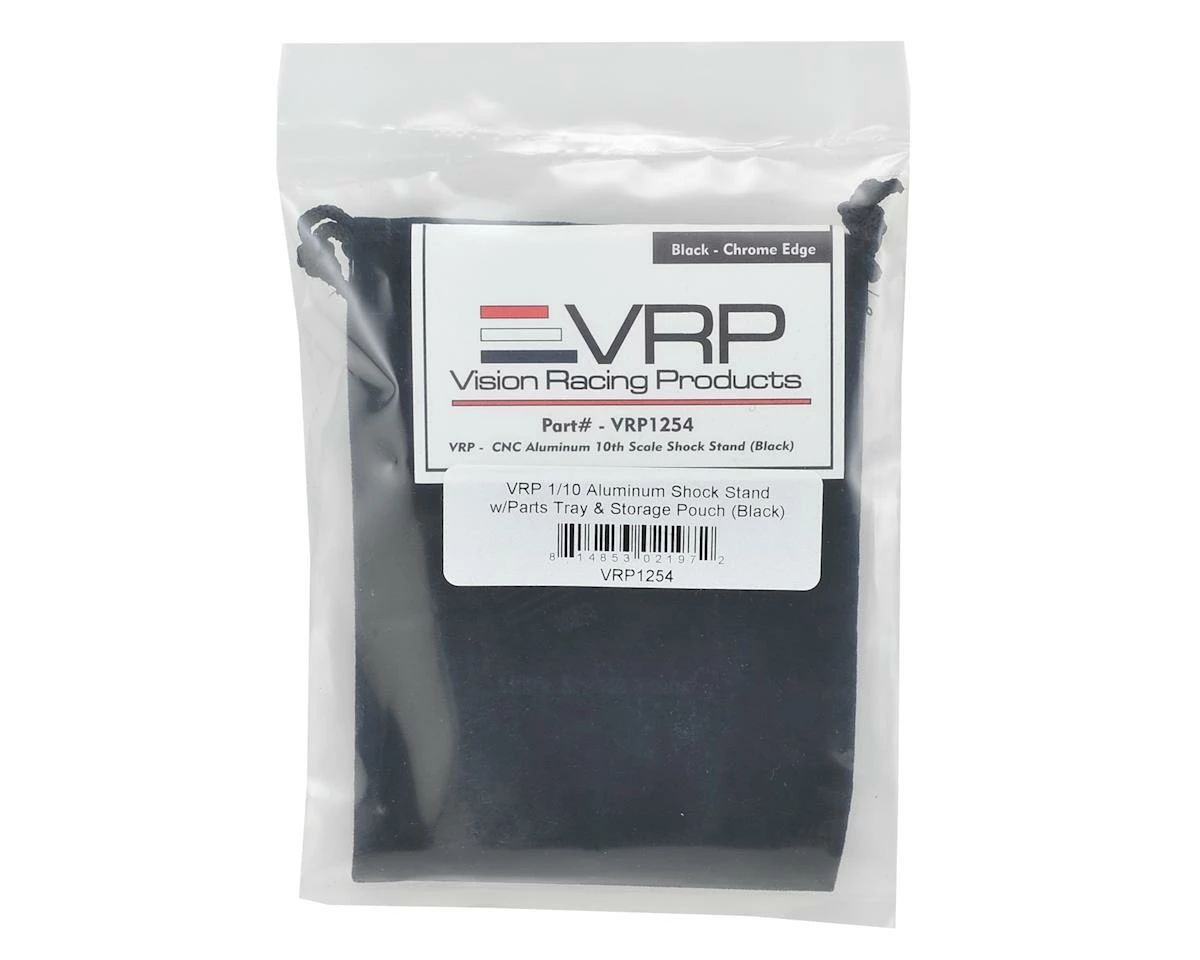 VRP 1/10 Aluminum Shock Stand W/Parts Tray & Storage Pouch (Black) 3 VRP 1/10 Aluminum Shock Stand W/Parts Tray & Storage Pouch (Black) - Image 3