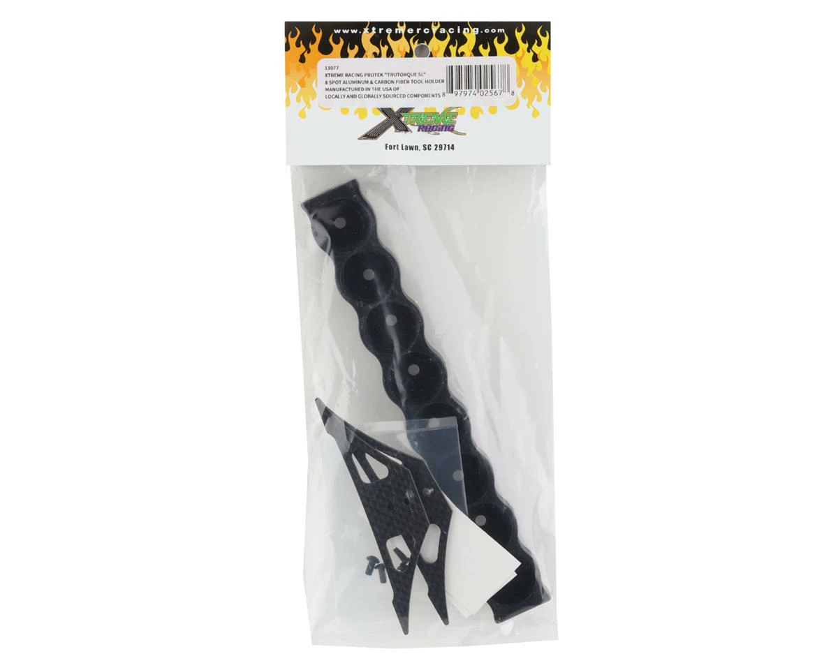 Xtreme Racing Protek "TruTorque SL" 8 Spot Aluminum & Carbon Fiber Tool Holder 2 Xtreme Racing Protek "TruTorque SL" 8 Spot Aluminum & Carbon Fiber Tool Holder - Image 2