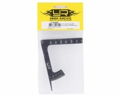 YEAH RACING Aluminum 3-in-1 Camber Gauge (Black) -Hudy shop yea yt 0056bk 2