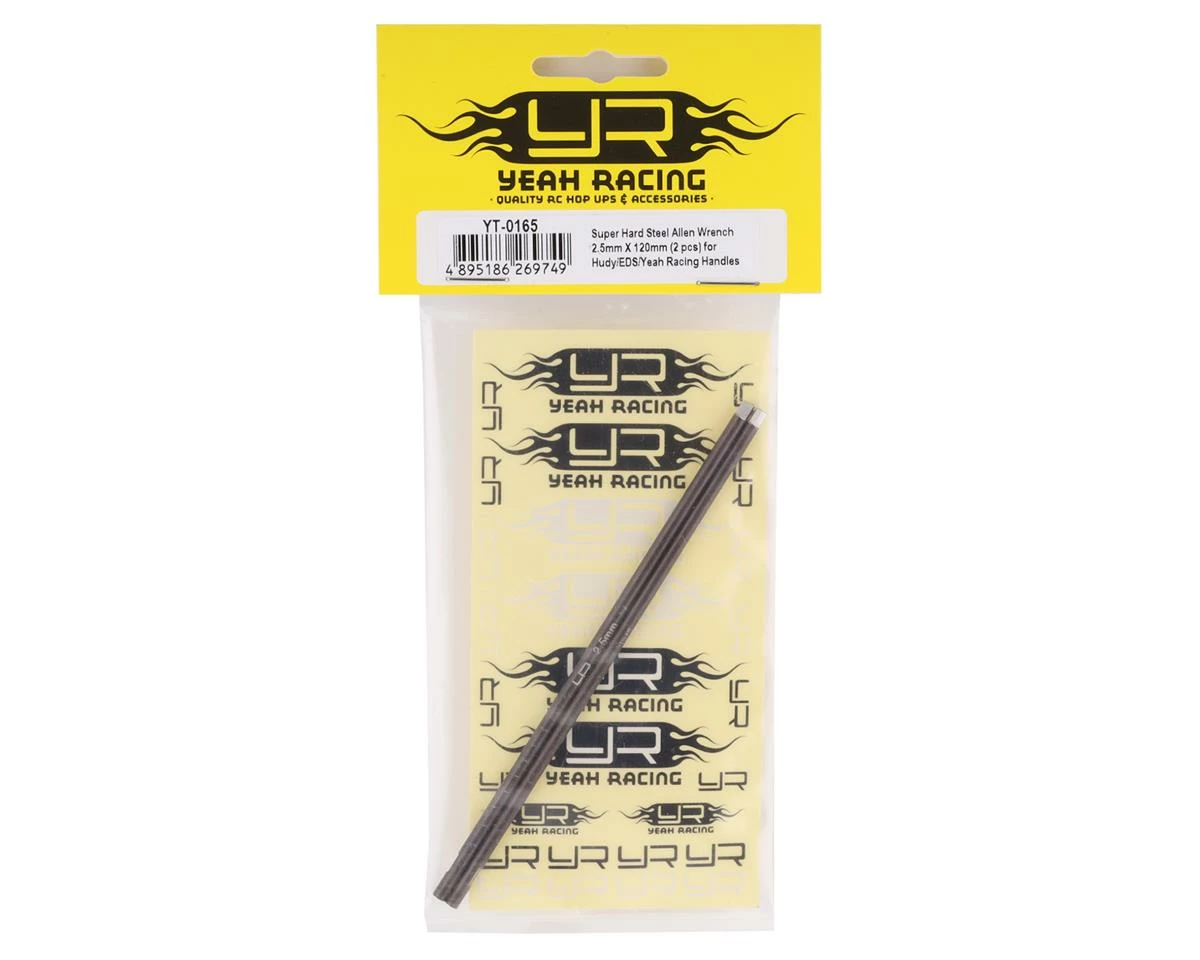 YEAH RACING Hardened Steel Hex Driver Replacement Tip (2) (2.5mm) 3 YEAH RACING Hardened Steel Hex Driver Replacement Tip (2) (2.5mm) - Image 3