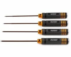 YEAH RACING Metric Hex Driver Set (4) (1.5, 2.0, 2.5, 3.0mm)